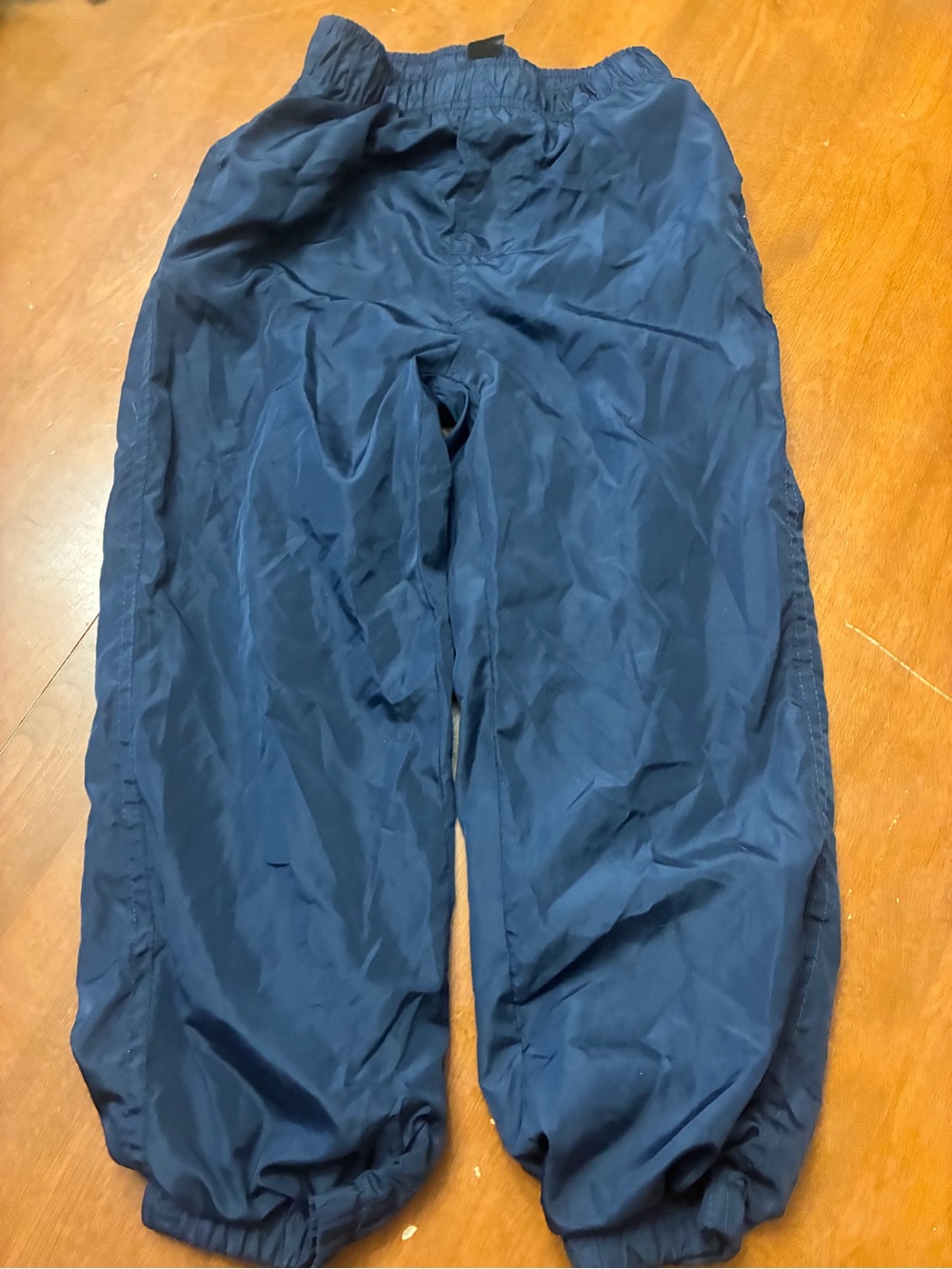 George Dark Blue Elastic Cuff Track Pants